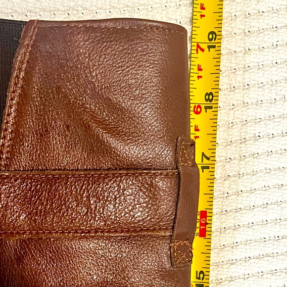 Womens Vintage Aldo knee high rich brown leather boots size 9 - Picture 10 of 14